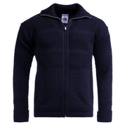 S.N.S.  Herning FISHERMAN full zip | lang lynlås, navy blue