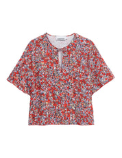 Armedangels Andrikaa Mosaic Lino Coral Blush