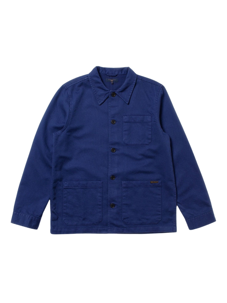 Nudie Jeans Barney Worker Jacket Mid Blue