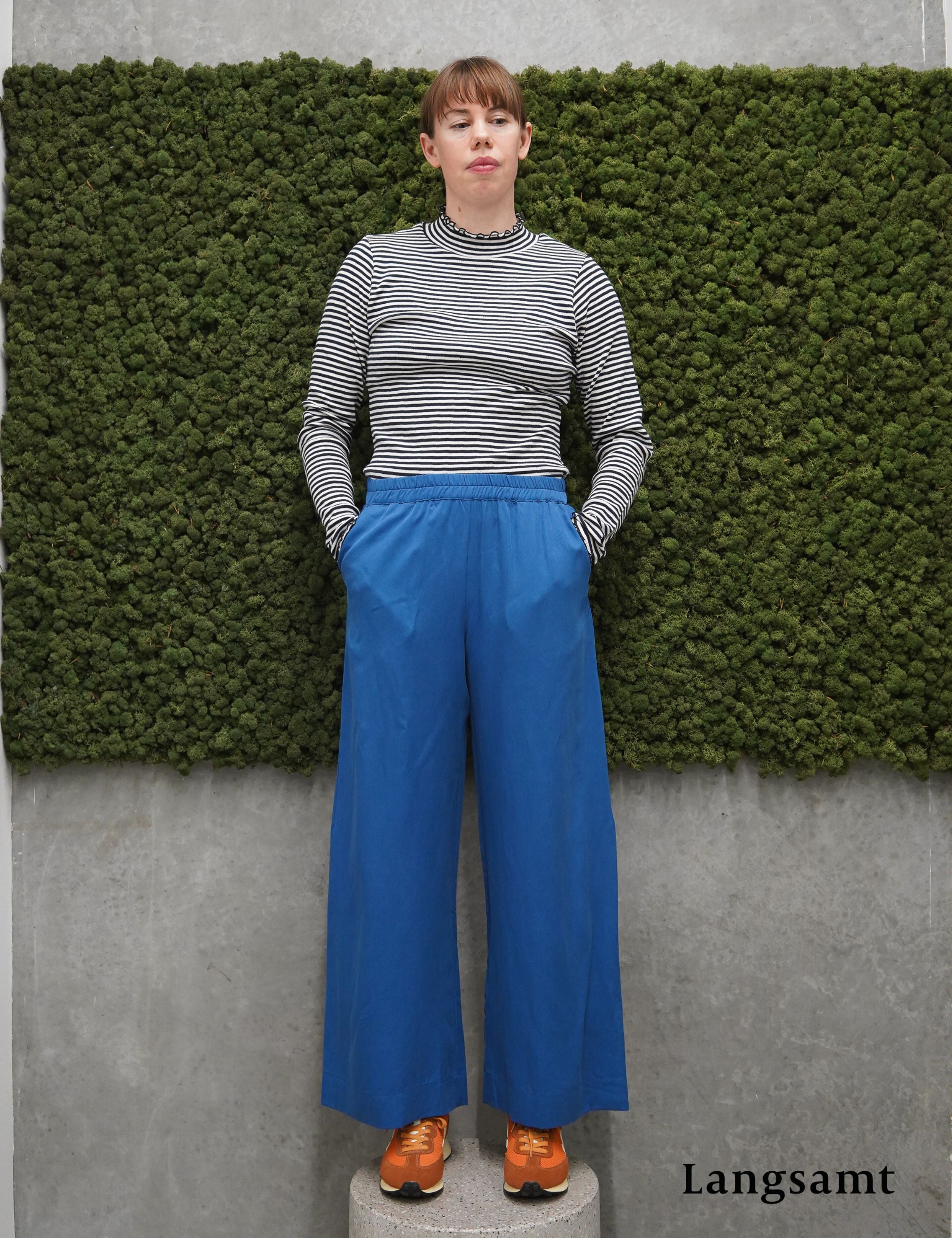 Basic Apparel Silma High Neck Conch Sky captain / birch