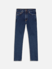Nudie Jeans Mellow Mae Indigo Rain - Økologiske jeans