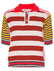 Henrik Vibskov Mix Polo - Pink Mix