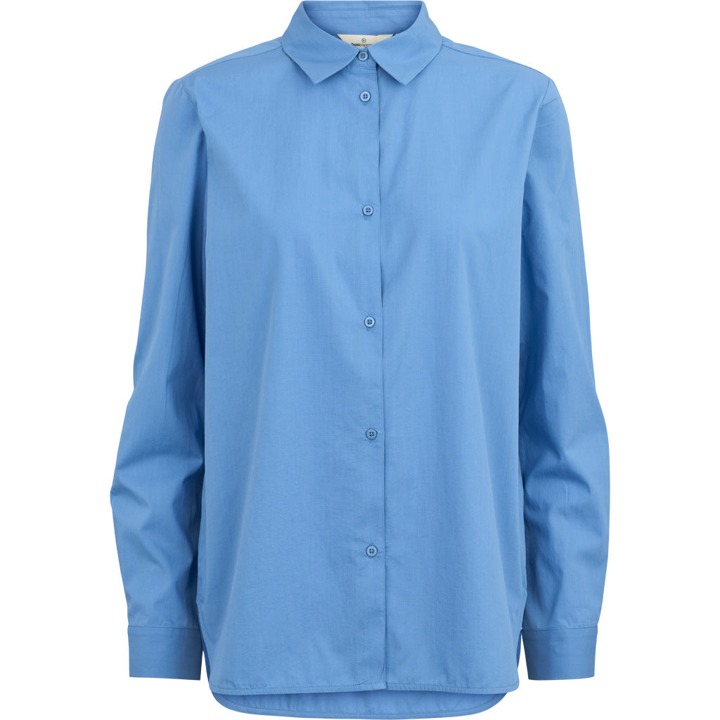 Basic Apparel - Vilde Classic Shirt - Riviera
