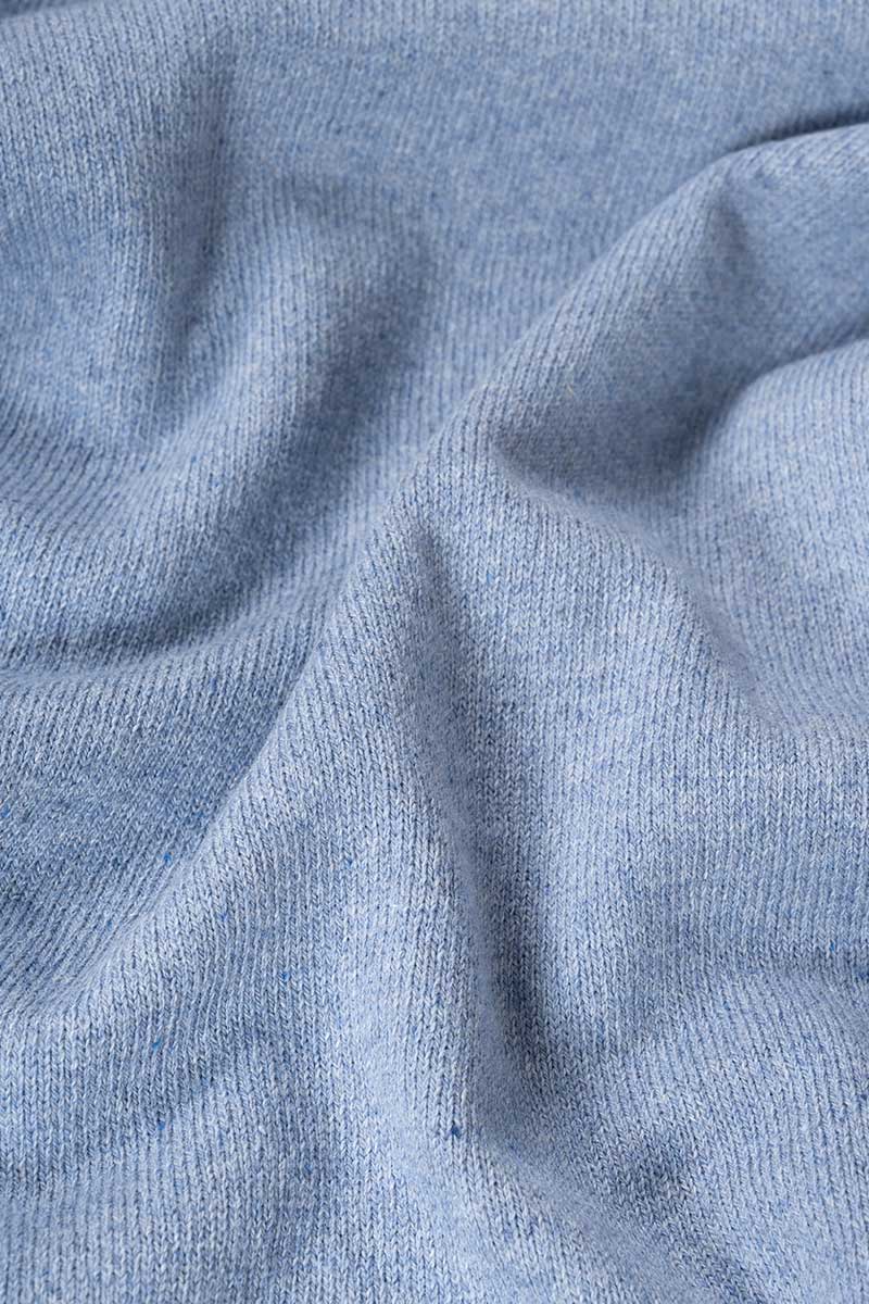Rifo Leda Women's Medium Sleeve Recycled Cotton Cardigan Blue
