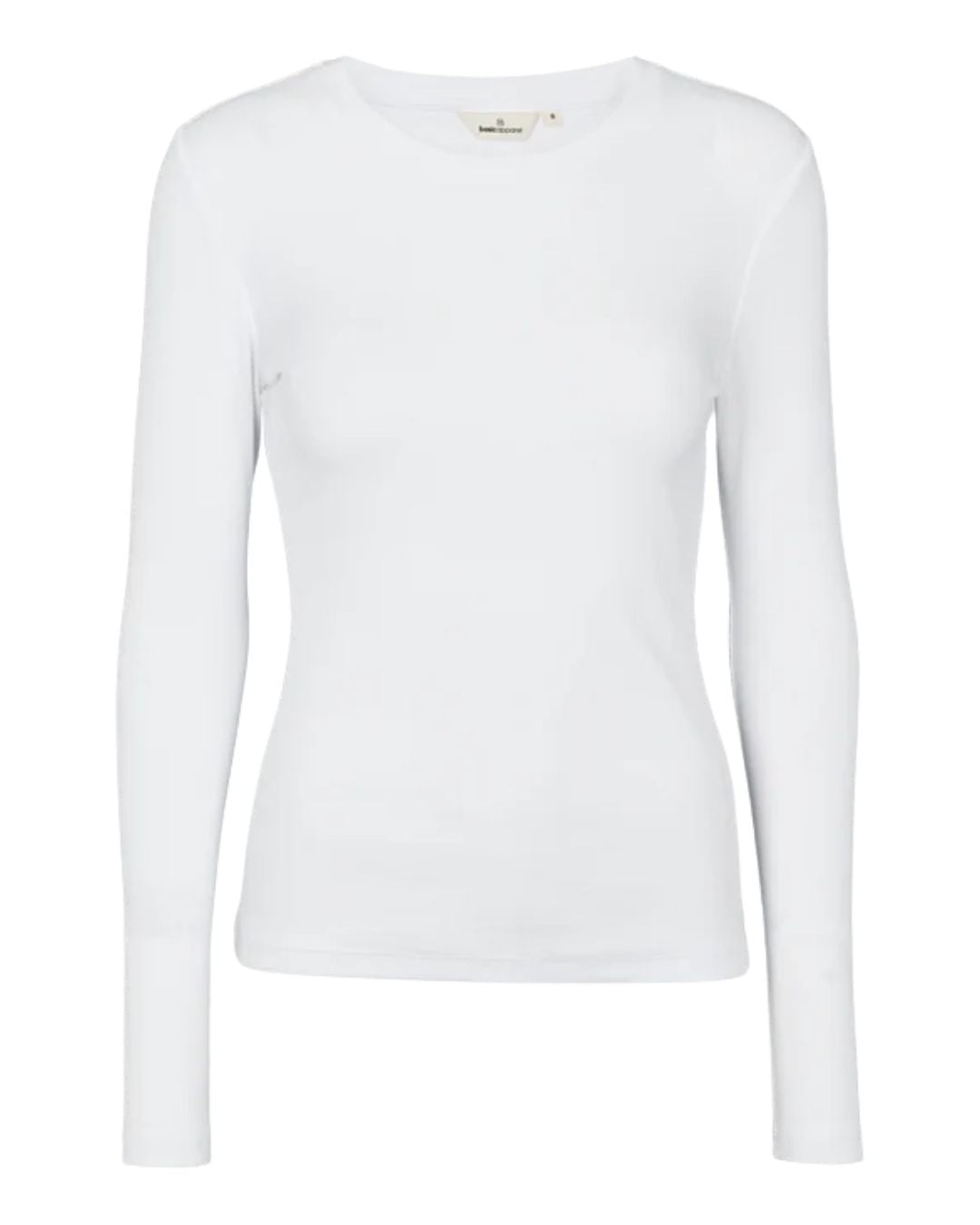 Basic Apparel - Ludmilla LS Tee - Bright White