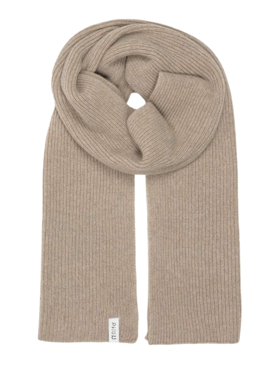 Rifo - Federico Recycled Cashmere Scarf - Beige Sabbia