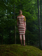 Henrik Vibskov Mix Polo Dress - Pink Mix