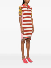 Henrik Vibskov Mix Polo Dress - Pink Mix