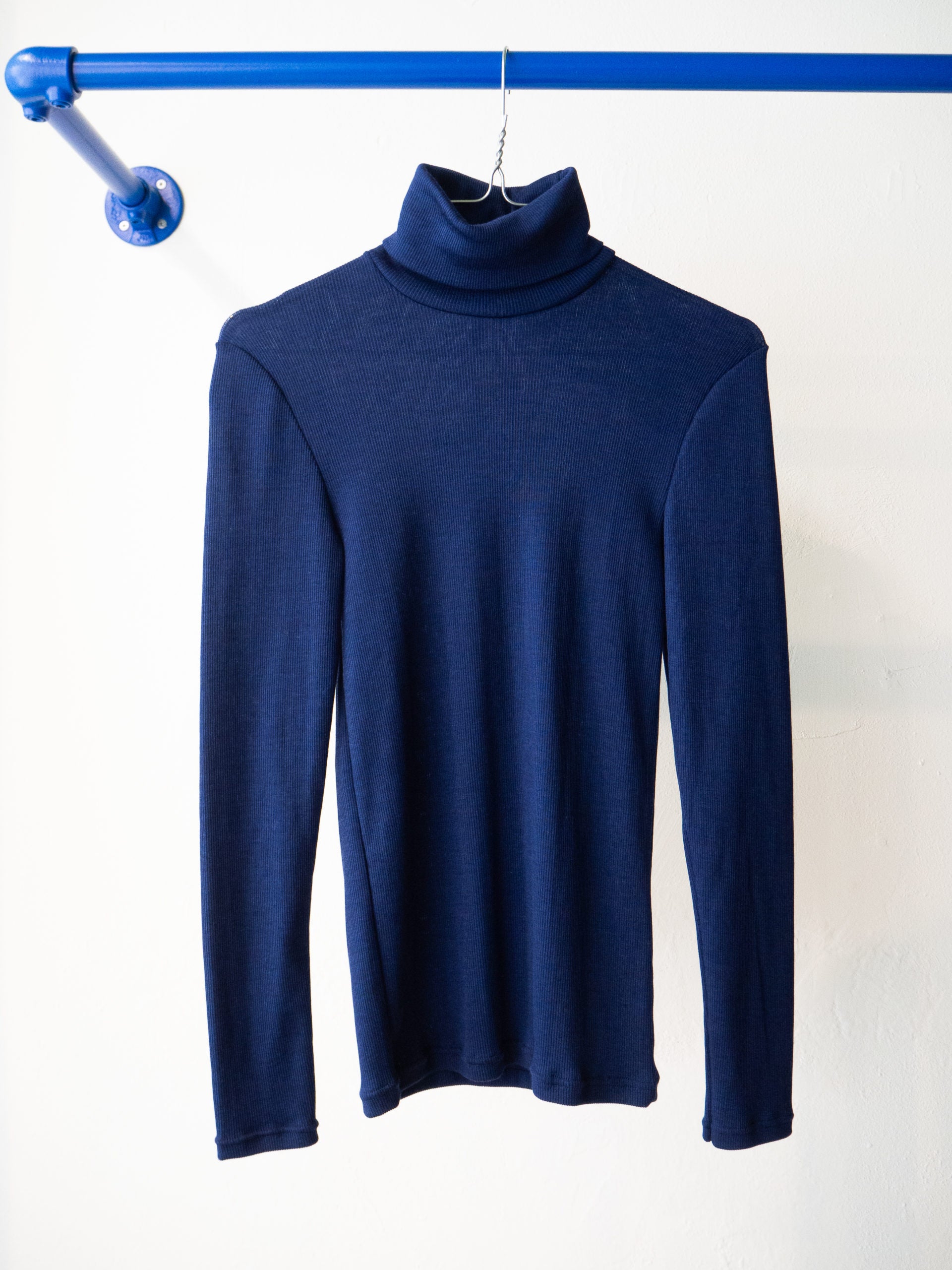 Armor Lux - Uld Silke Turtleneck - Navy