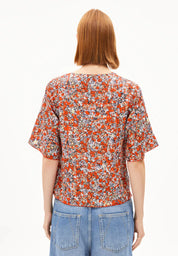 Armedangels Andrikaa Mosaic Lino Coral Blush