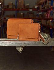 O My Bag Audrey Cognac Apple Leather