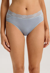 Hanro - Cotton Delight Midi Briefs - Sea Breeze