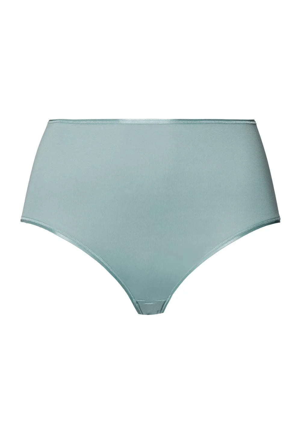 Hanro - Cotton Seamless Maxi Briefs - Tourmaline Blue