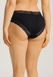 Hanro - Cotton Delight Midi Briefs - Black