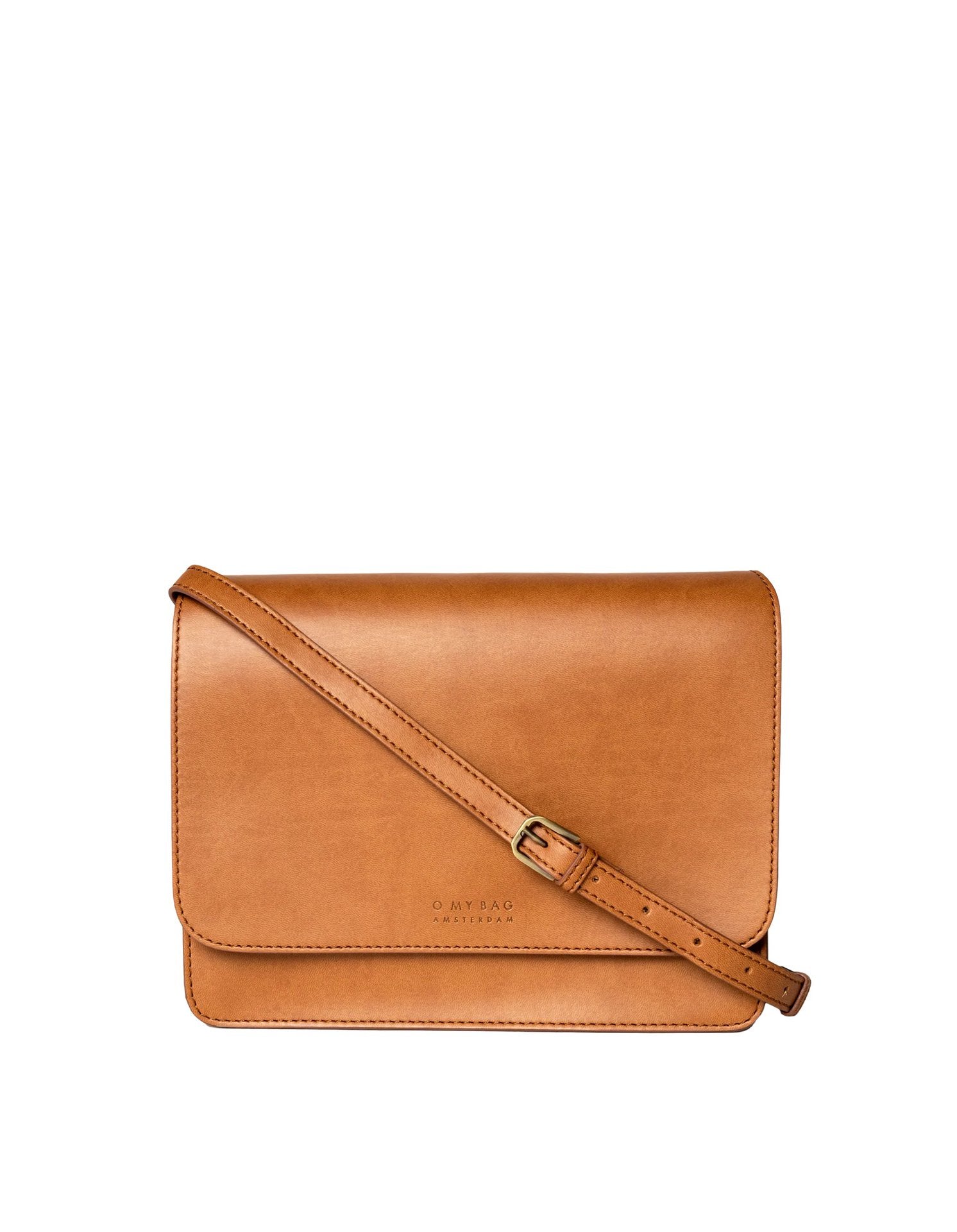O My Bag Audrey Cognac Apple Leather rem