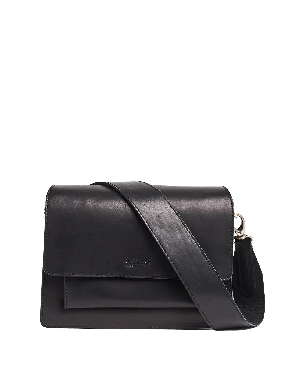 O My Bag Harper taske sort skind bred rem