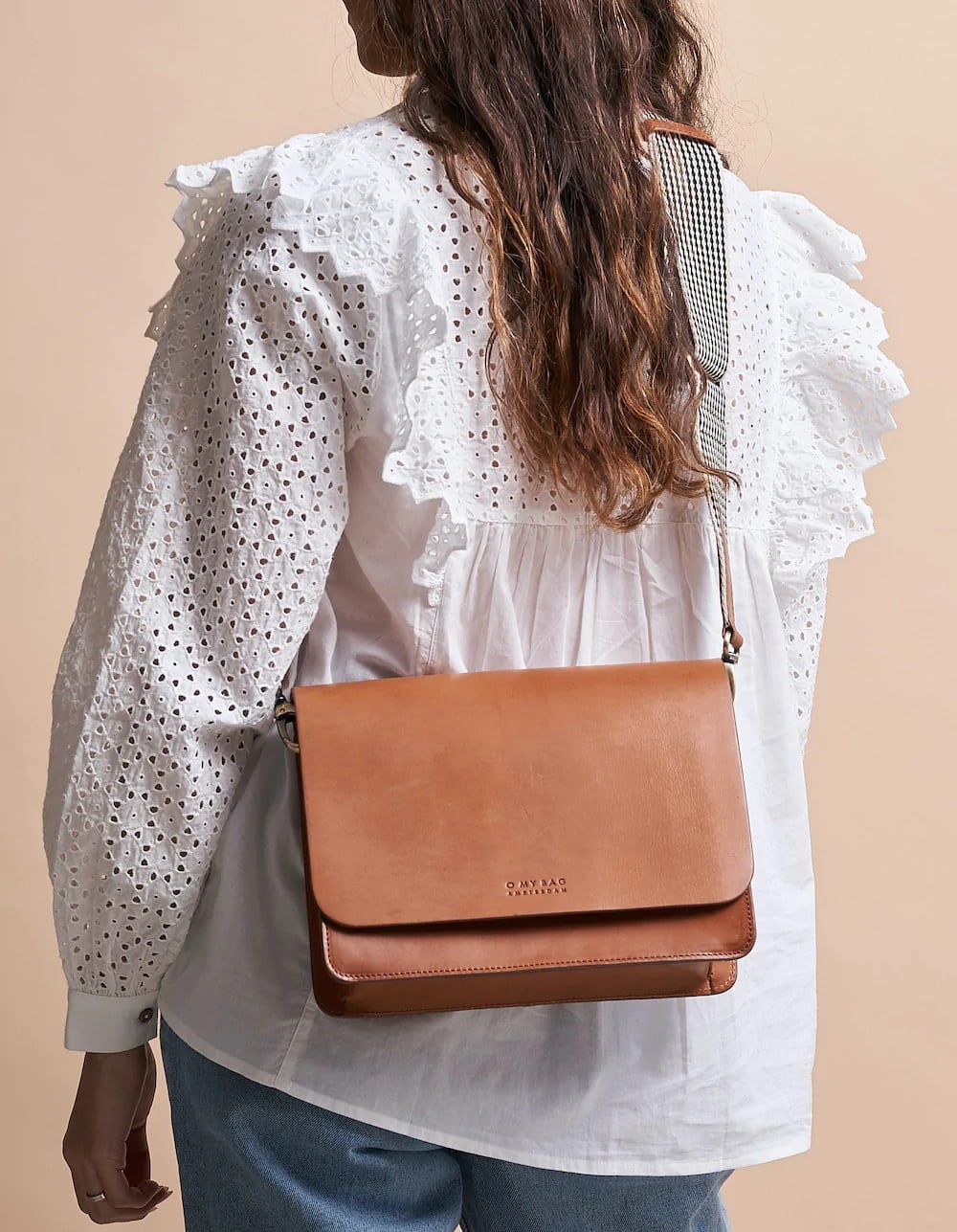 O My Bag Audrey cognac skindtaske