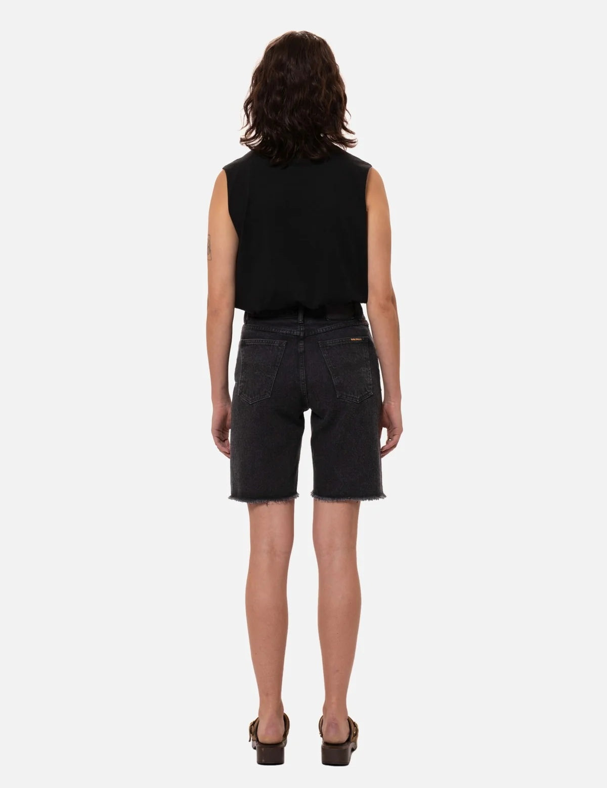 Økologiske Shorts denimshorts Nudie Jeans Maud