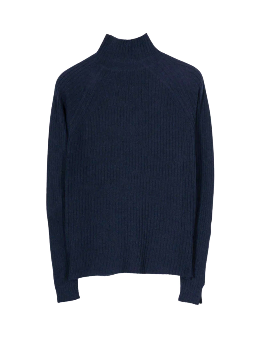 Rifo - Euridice Woman Cashmere Sweater - Blue Mora
