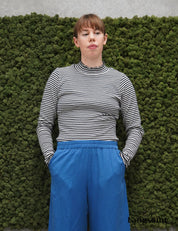 Basic Apparel Silma High Neck Conch Sky captain / birch