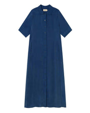 Thinking Mu Blue dress cupro Gianna