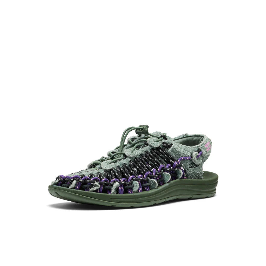 keen - UNEEK Leather Henrik Vibskov Sneaker Sandal - Green Spring