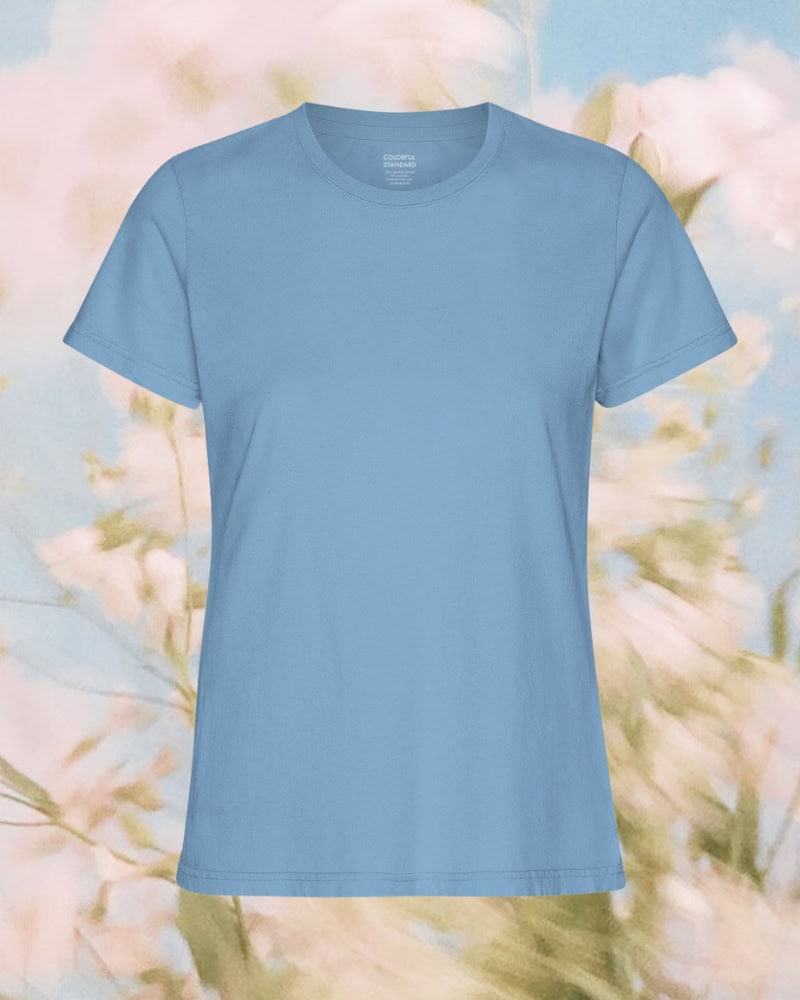 Colorful Standard Light Organic Tee Seaside Blue