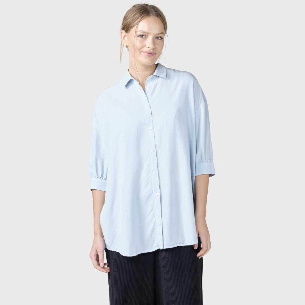 Klitmoeller Collective Oline Shirt light blue