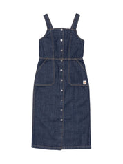 Nudie Jeans Mona Denim Dress 40s Redcast Dark Blue