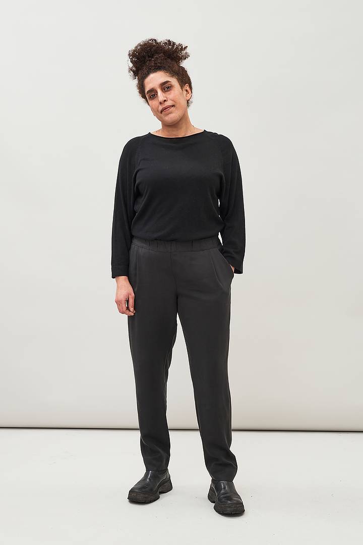 Jira Tencel Trousers - Black