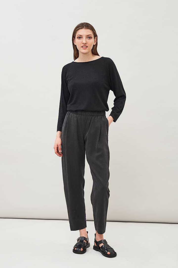 Jira Tencel Trousers - Black