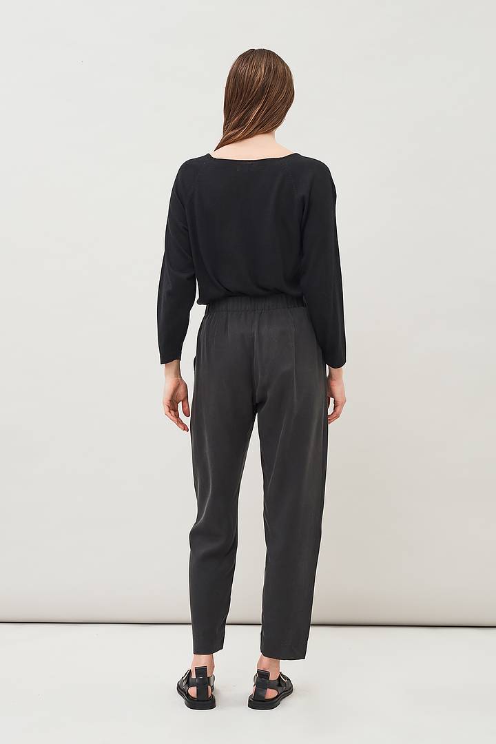 Jira Tencel Trousers - Black