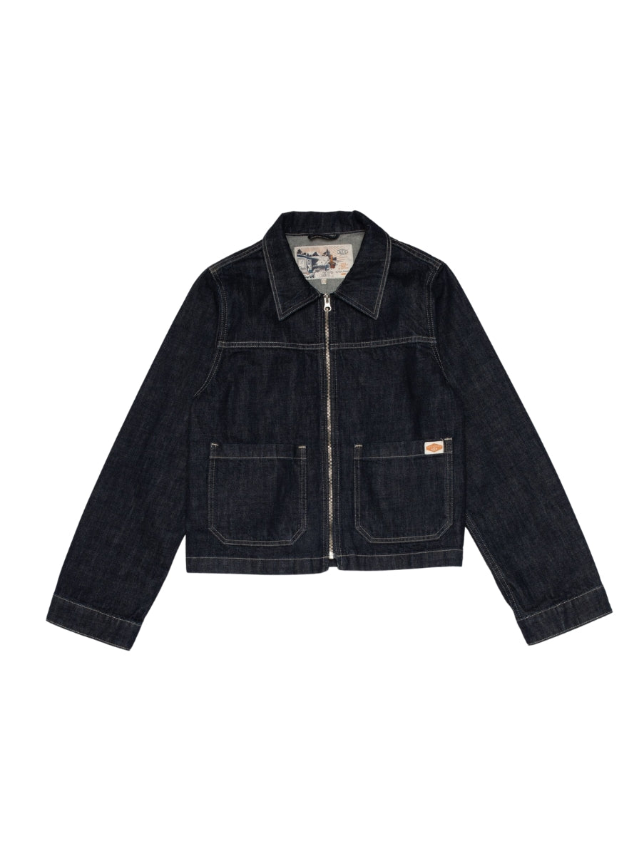 Nudie Jeans Anja Workwear Denim Jacket – Dark Blue