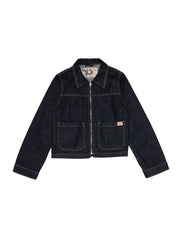 Nudie Jeans Anja Workwear Denim Jacket – Dark Blue