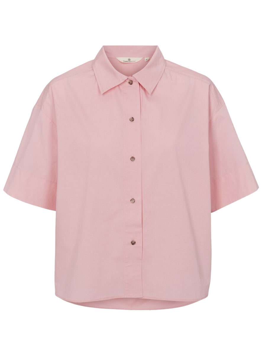 Basic Apparel Vilde SS Shirt GOTS Pink Nectar