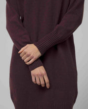 Rifo Selvaggia Recycled Wool Dress - Brown Caffè