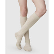 Swedish Stockings - Bodil Chunky Knee-Highs - Oat