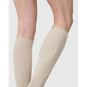 Swedish Stockings - Bodil Chunky Knee-Highs - Oat