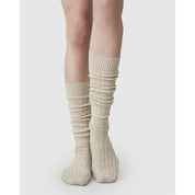 Swedish Stockings - Bodil Chunky Knee-Highs - Oat