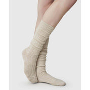 Swedish Stockings - Bodil Chunky Knee-Highs - Oat