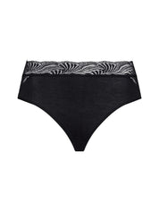 Hanro Cotton Delight Midi Briefs Black