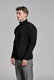 S.N.S Herning - Fisherman Sweater | høj hals, Void Black