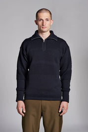 S.N.S. Herning - Fisherman short zip | kort lynlås, navy blue