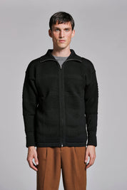 S.N.S. Herning FISHERMAN full zip | lang lynlås, black void