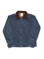 Nudie Jeans Blake Zip Jacket Canvas Blue