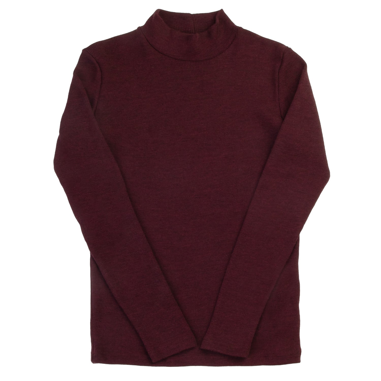 Joha mock neck bordeaux meleret