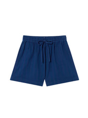Thinking Mu Seersucker Geranio Shorts