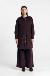Suite13Lab Seia Overshirt Cord Brown