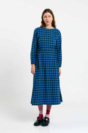 Suite13Lab Ota Dress Check Blue