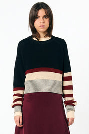 Suite13Lab Nelas Jumper Stripes Black